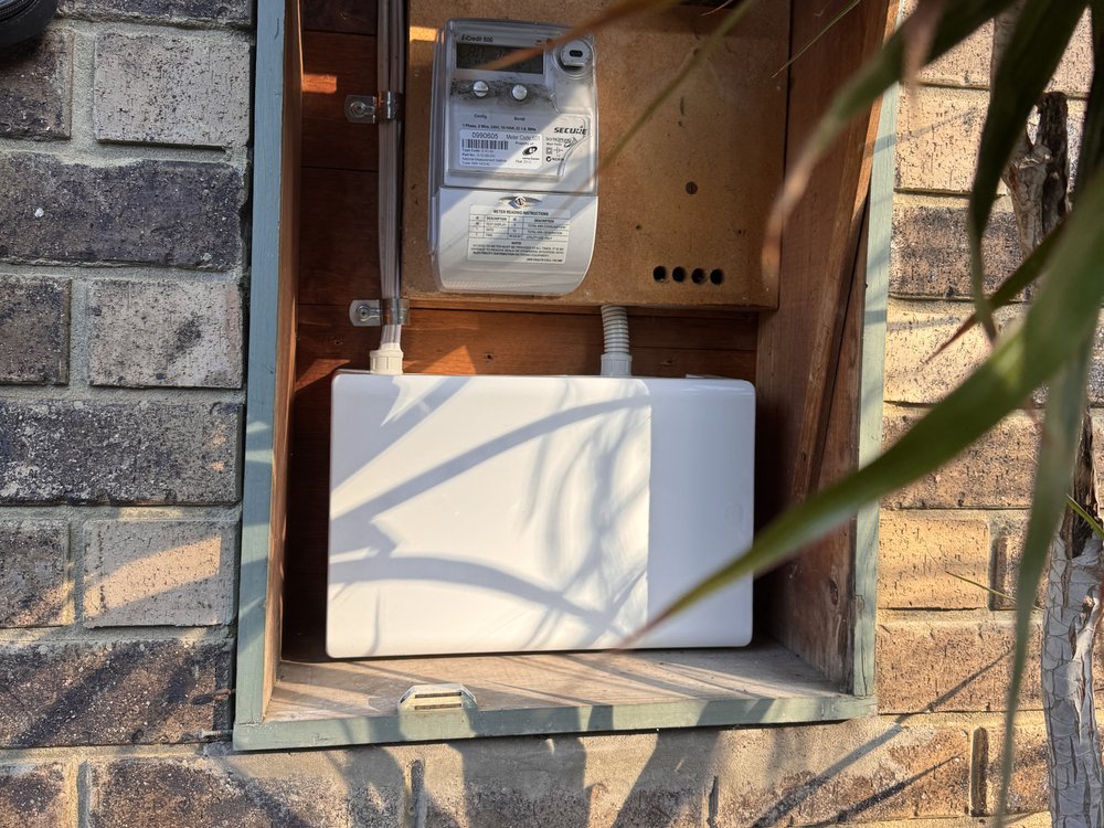 Switchboard enclosure after upgrade, Mornington